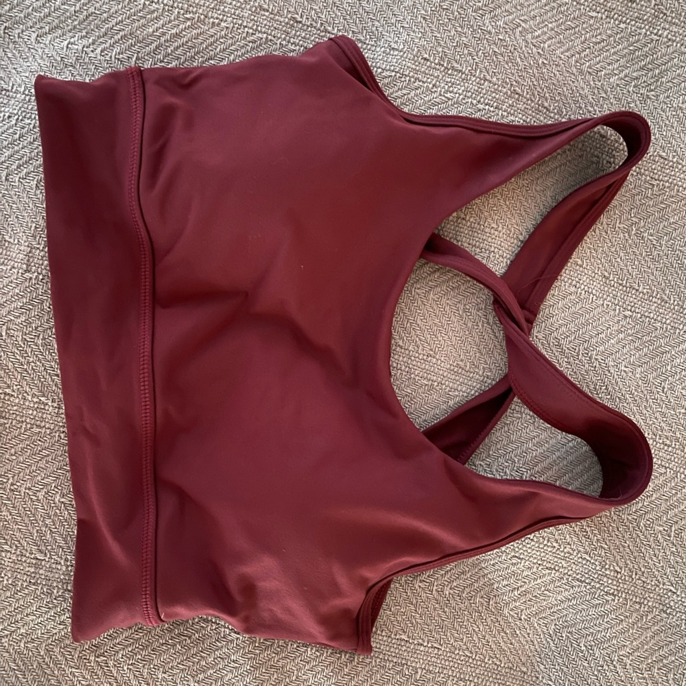 Born Primitive abyss bra sangria, sized medium, with removable pads. Worn twice